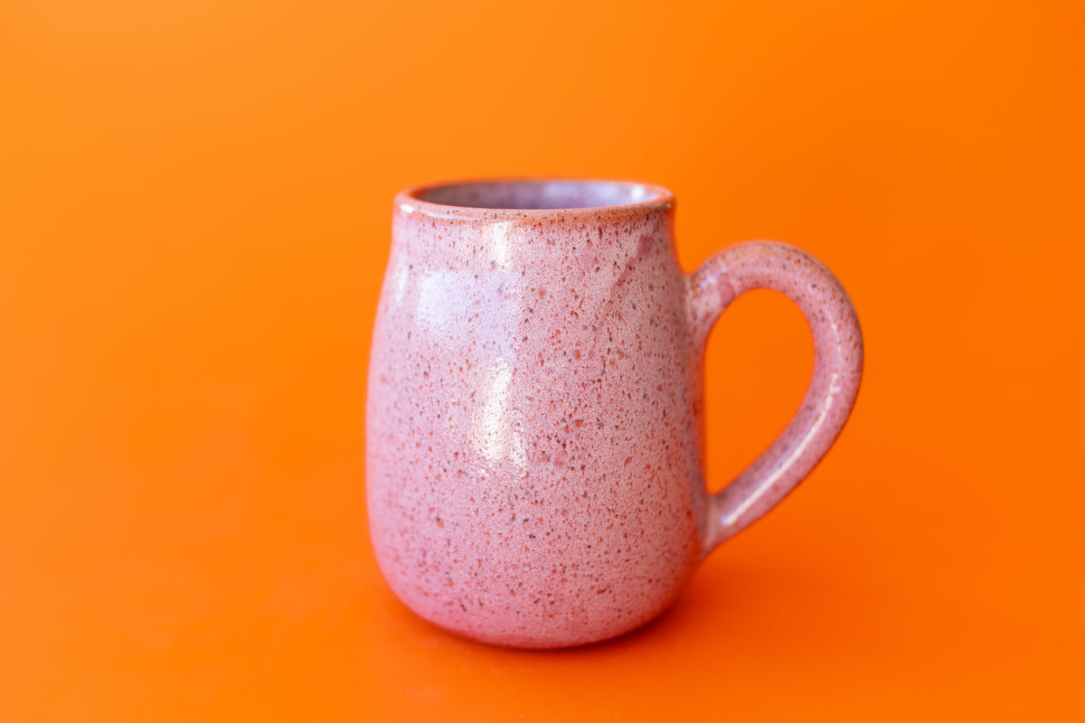 PINK LAVA GLAZE MUG