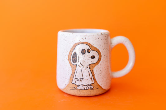 GHOST SNOOPY MUG