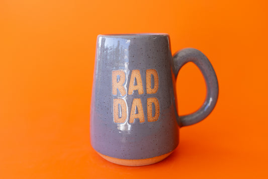 RAD DAD GREY GLAZE MUG