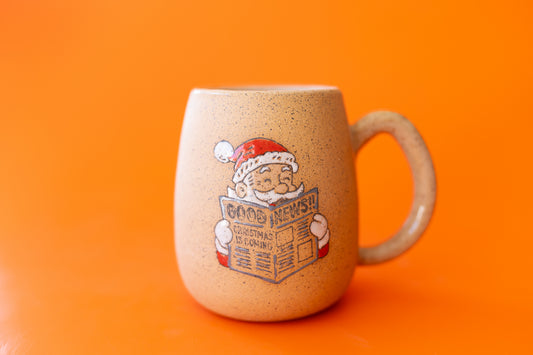 GOOD NEWS! SANTA MUG