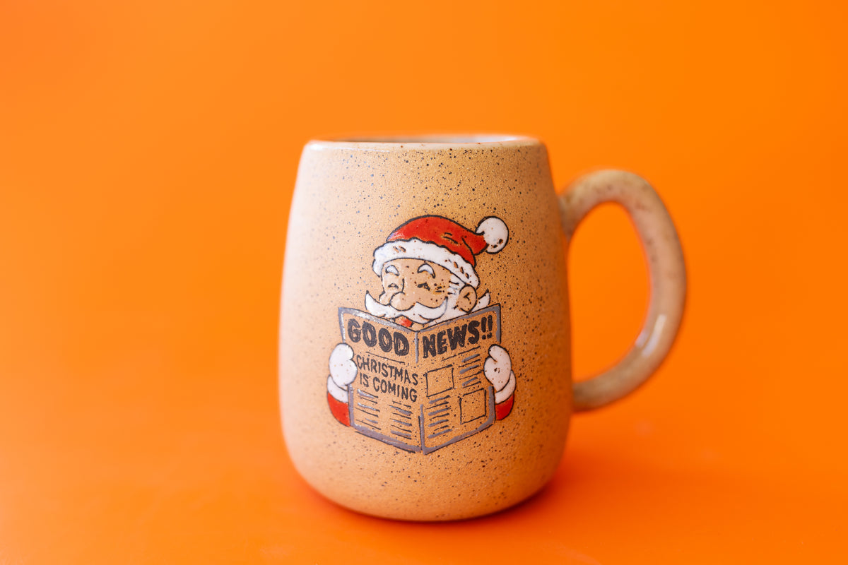 GOOD NEWS! SANTA MUG