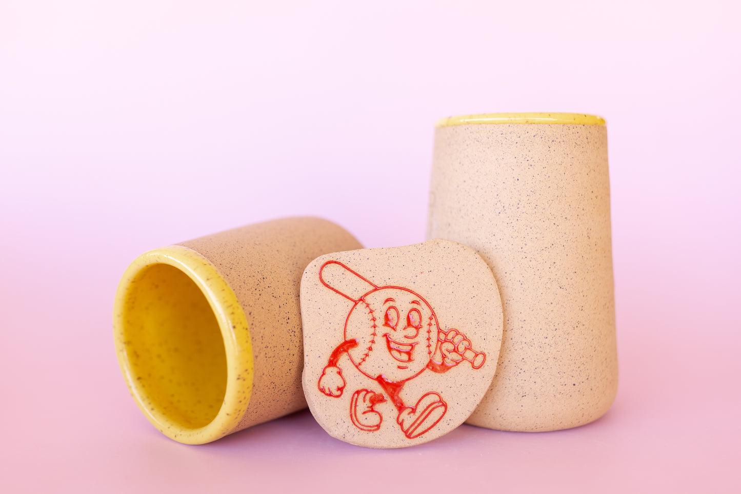BASEBALL CARTOON CUP