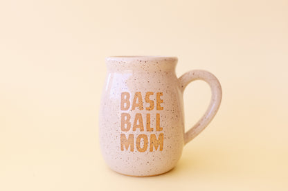 BASEBALL MOM FULL GLAZE MUG