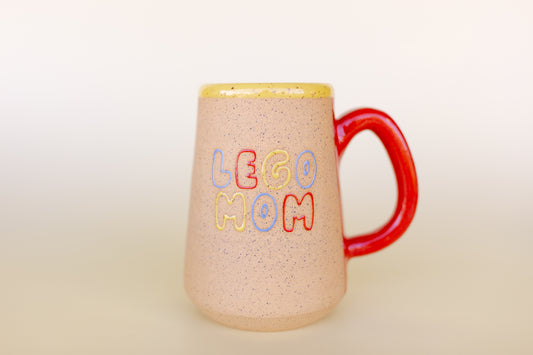 LEGO MOM / DAD OUTLINE MUG