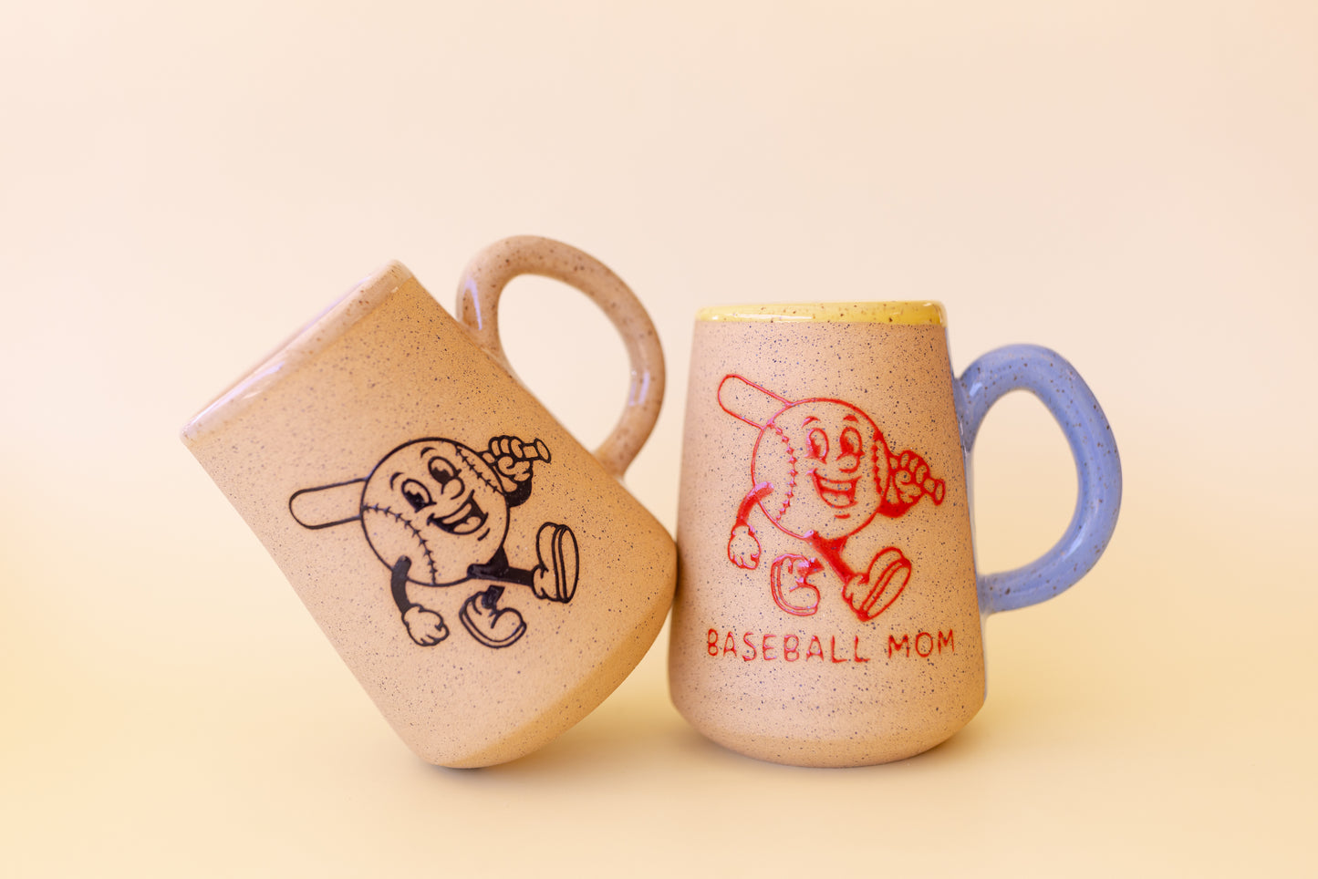 BASEBALL CARTOON MUG