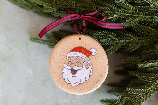 CLASSIC SANTA ORNAMENT #113