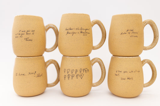HANDWRITING MUG PRE-ORDER