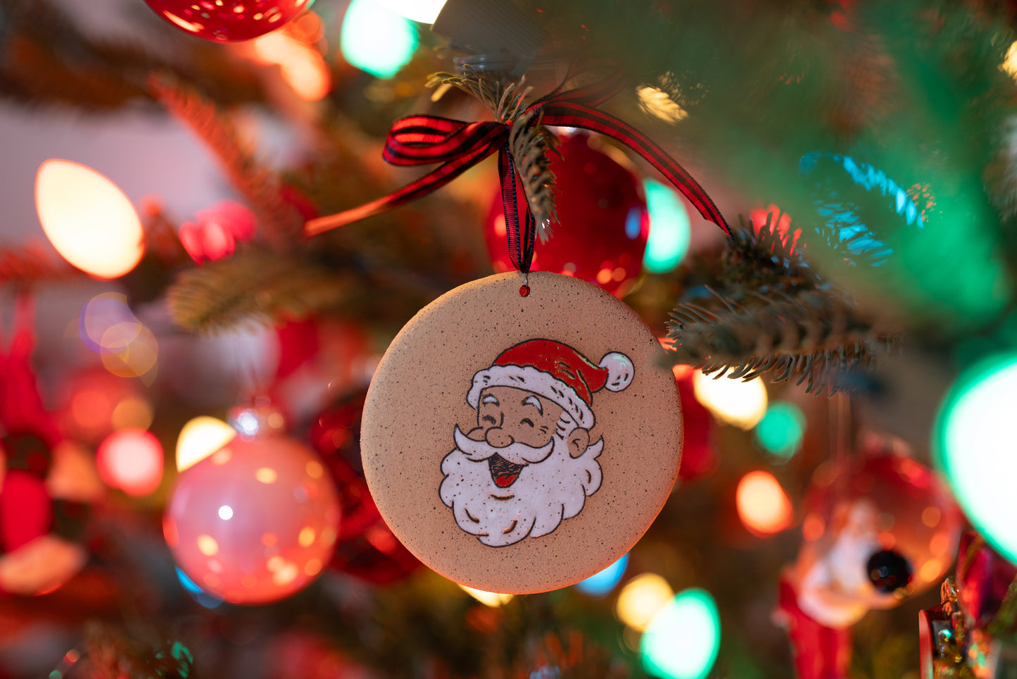 CLASSIC SANTA ORNAMENT #113