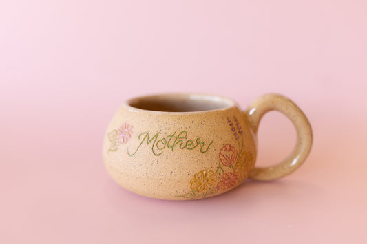 MOTHER FLORAL MUG #21
