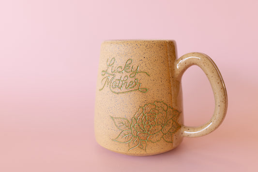 LUCKY MOTHER FLORAL MUG #37
