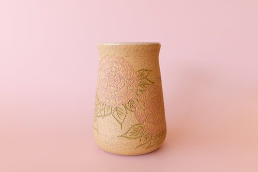 FLORAL TALL CUP #76